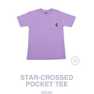 Kacey Musgraves Purple Star Crossed Pocket Tee